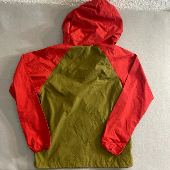 Penfield ANORAK Windbreaker Hooded Jacket Hooded Men’s  XS Red Green Trail Crew - Picture 5 of 16